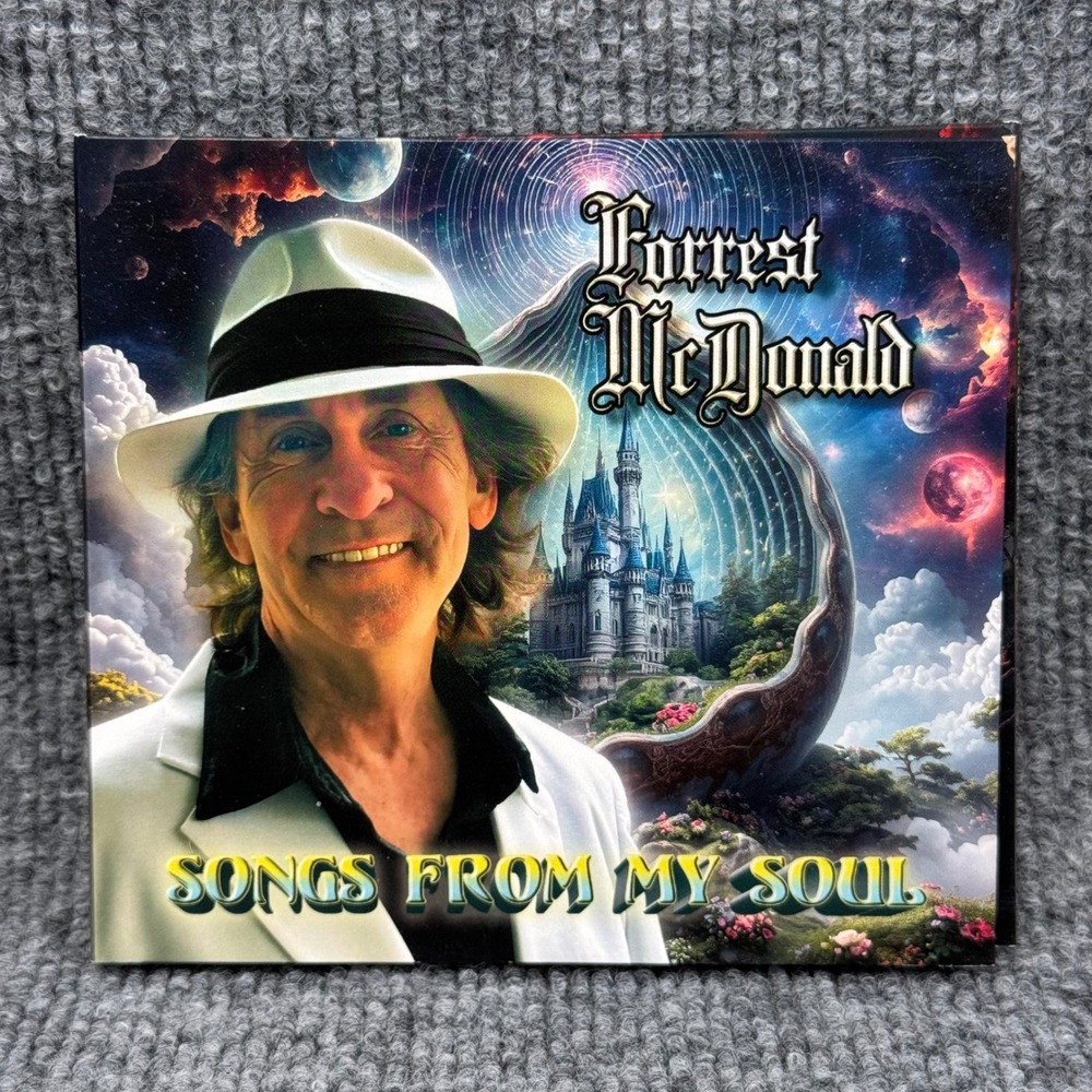 Forrest McDonald Songs‎ From My Soul CD 2025 Blues Roots Americana World Talent